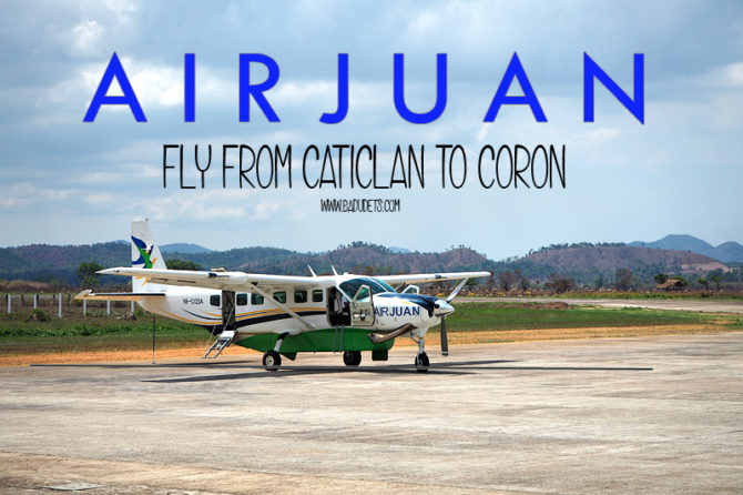 air juan flght from caticlan to coron palawan