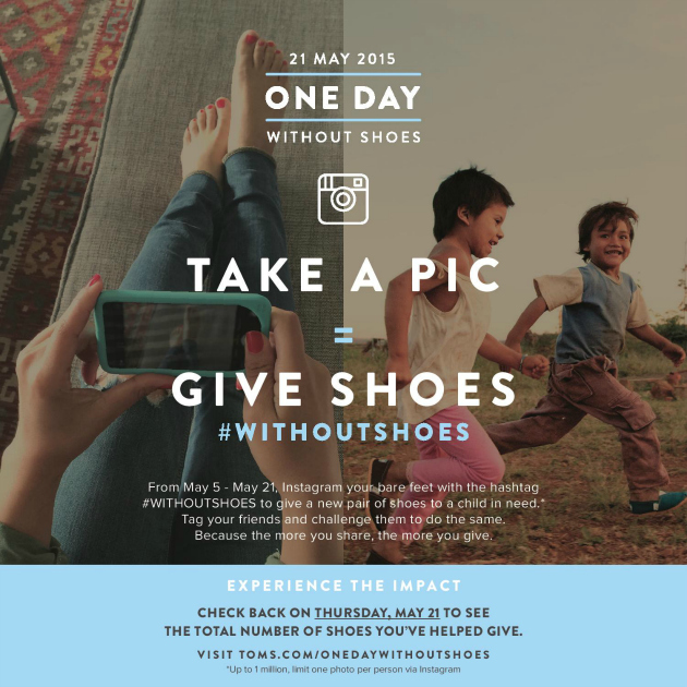 TOMS One Day Without Shoes