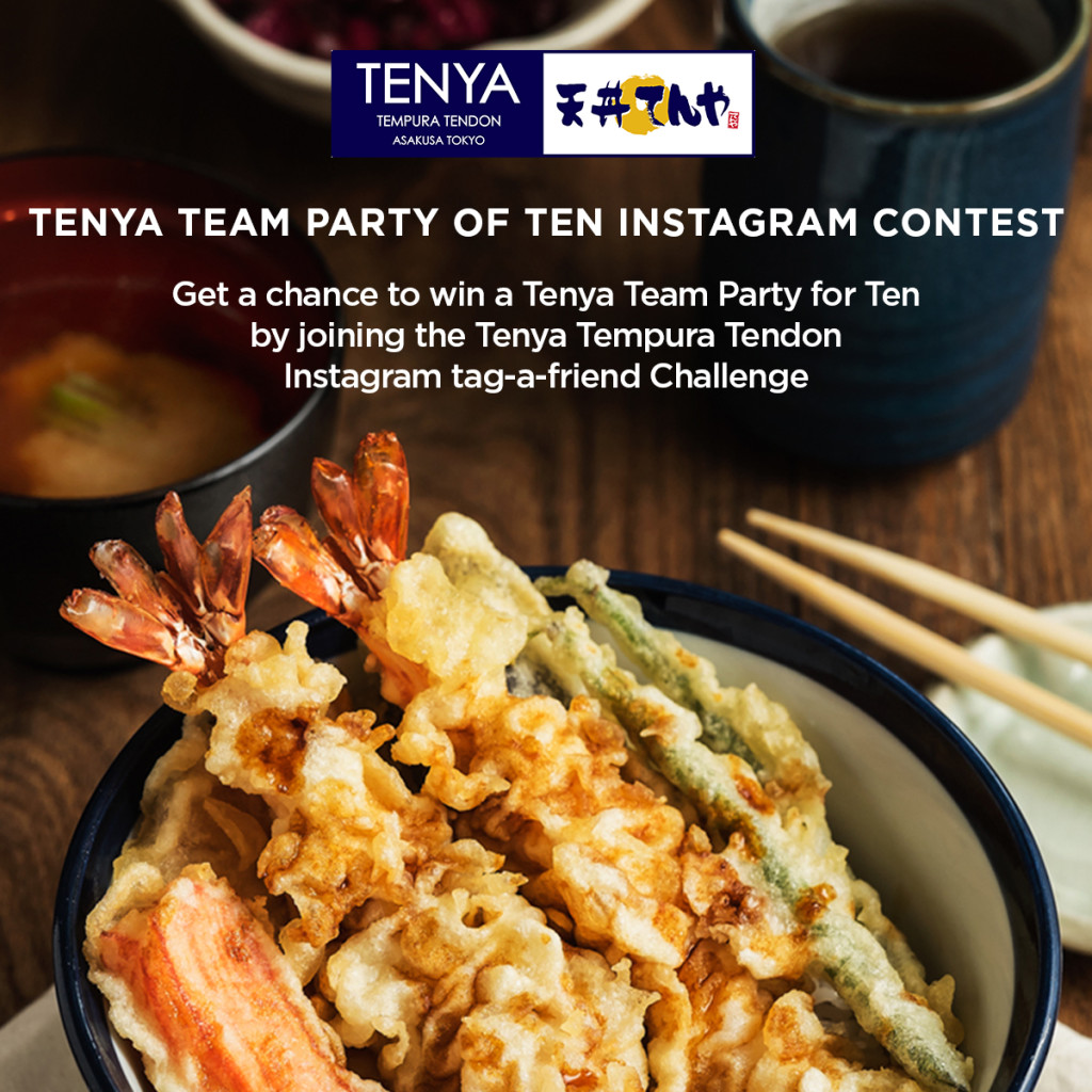 tenya team party of ten instagram contest