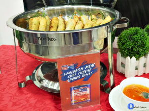 purefoods chili cheese spring rolls