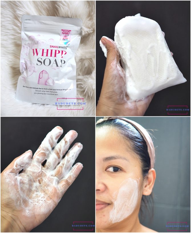 snailwhite whipp soap review