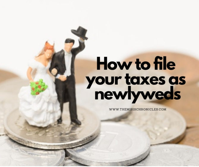 How to file your taxes as newlyweds