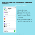 How to turn off Emergency Alerts, AMBER Alerts, NDRRMC Alerts