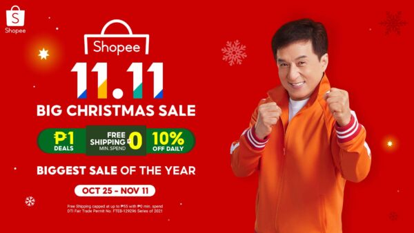 11.11 Shopee philippines Launch Jackie Chan