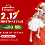 Shopee Introduces its Newest Brand Ambassadors, Dingdong and Zia Dantes, at the 12.12 Big Christmas Sale