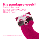 pandapro members can save up to Php 1,000 on foodpanda’s pandapro week