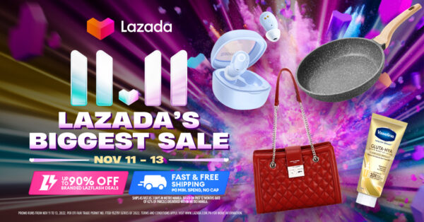 Lazada’s 11.11 Biggest Sale brings you the latest fashion and beauty trends 1