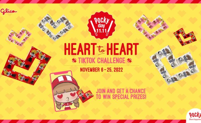 Take the Pocky Heart-to-Heart TikTok Challenge and tap into the joy of gift-giving