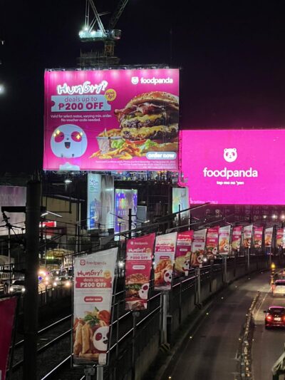 foodpanda_Burger Billboard