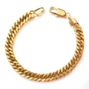 gold kihei chain bracelet